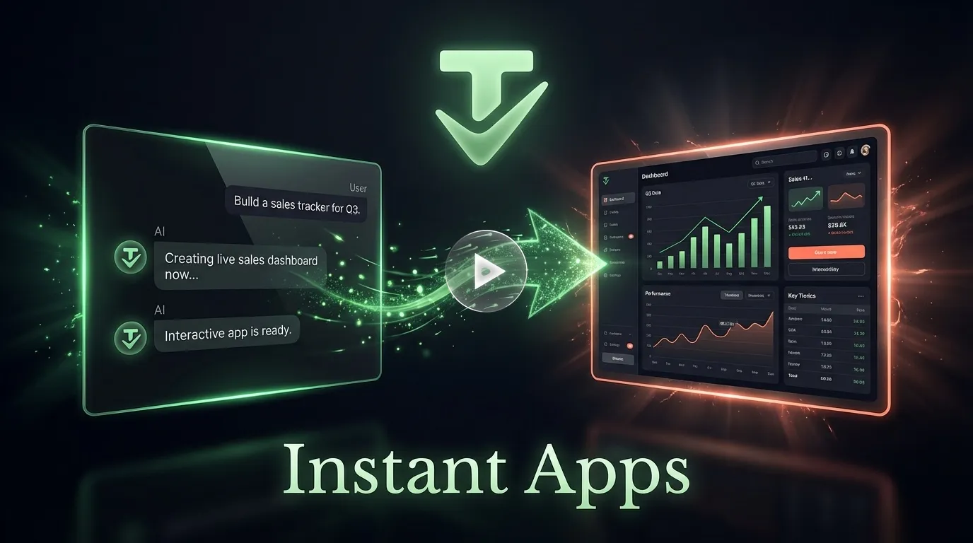 Tasklet Instant Apps launch video thumbnail