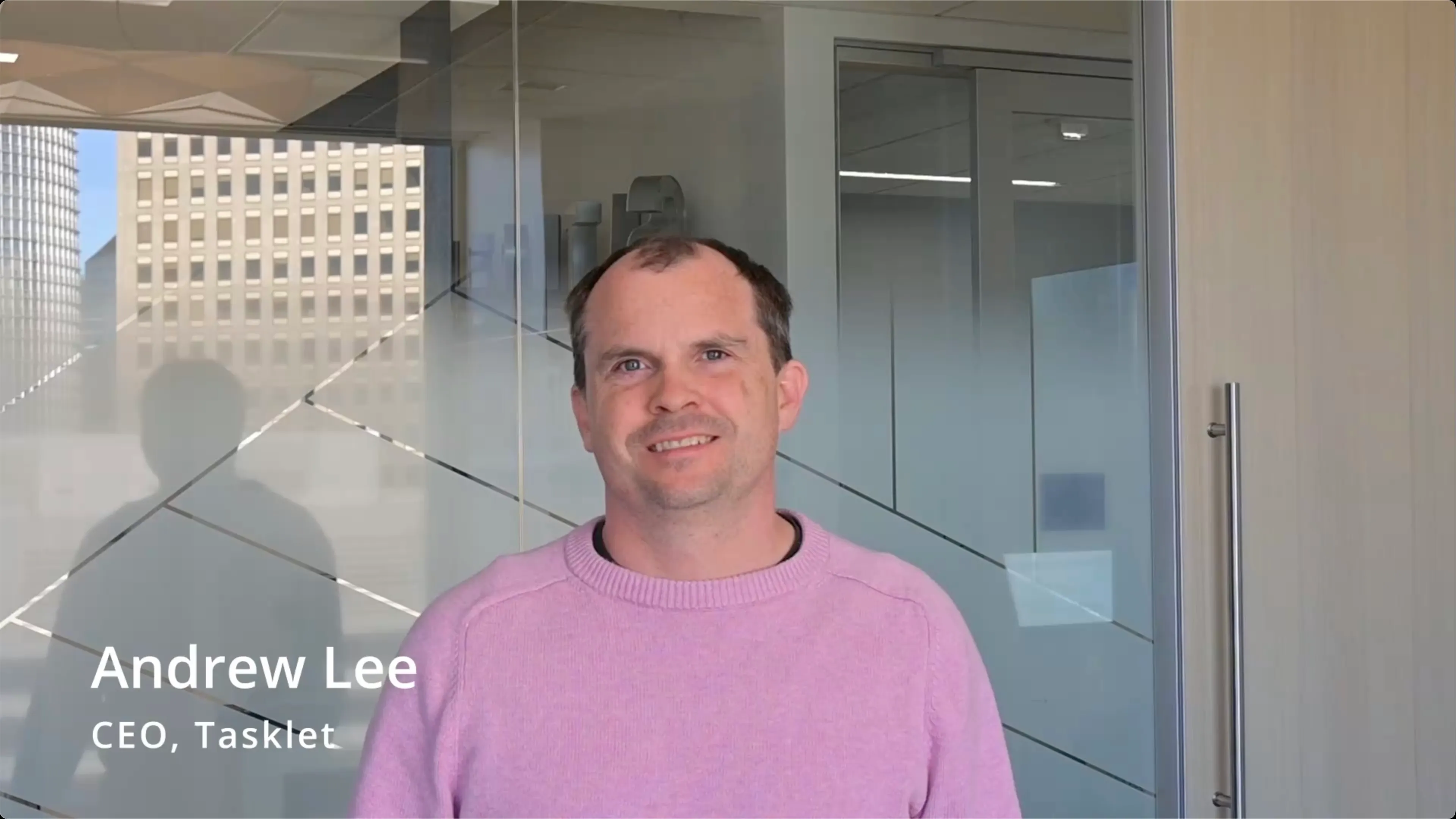Tasklet launch video thumbnail